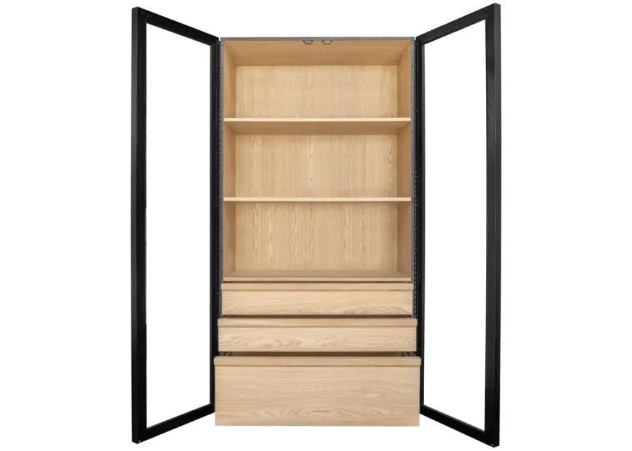 Charlotte Tall Cabinet Black