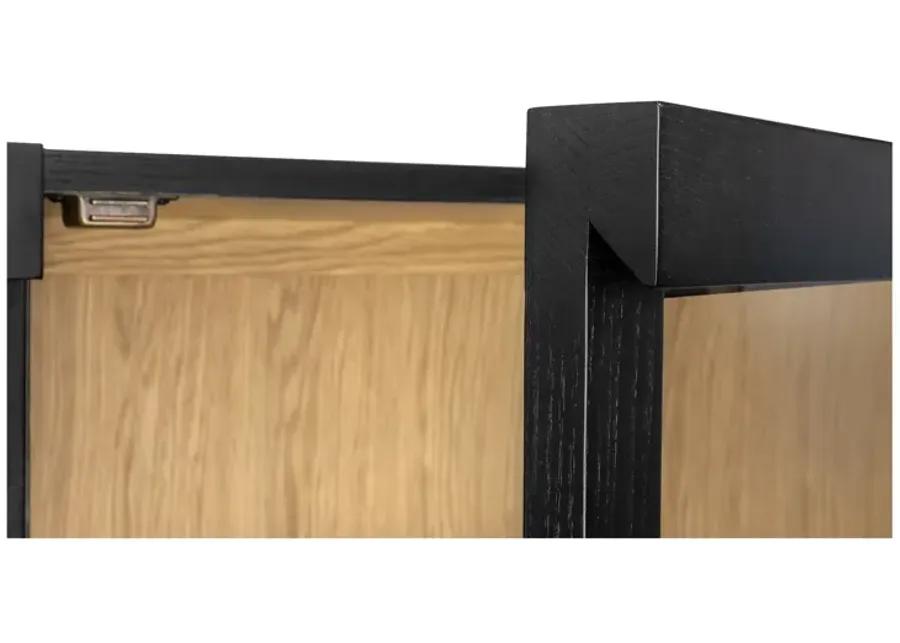 Charlotte Tall Cabinet Black