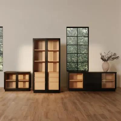 Charlotte Tall Cabinet Black