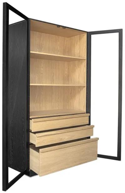 Charlotte Tall Cabinet Black