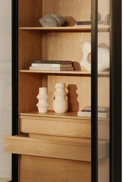 Charlotte Tall Cabinet Black