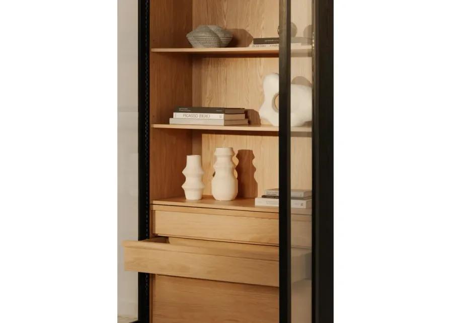 Charlotte Tall Cabinet Black