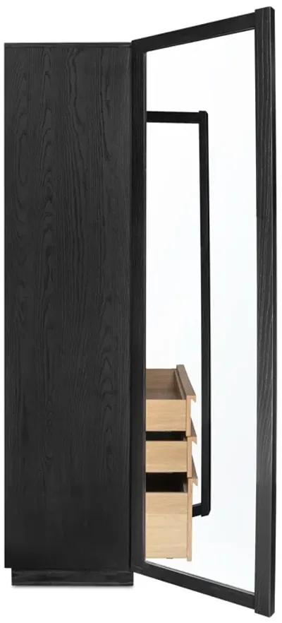 Charlotte Tall Cabinet Black