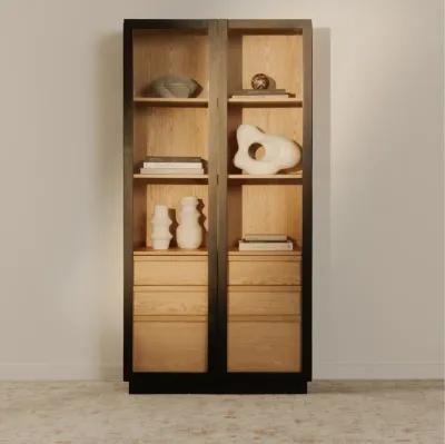 Charlotte Tall Cabinet Black