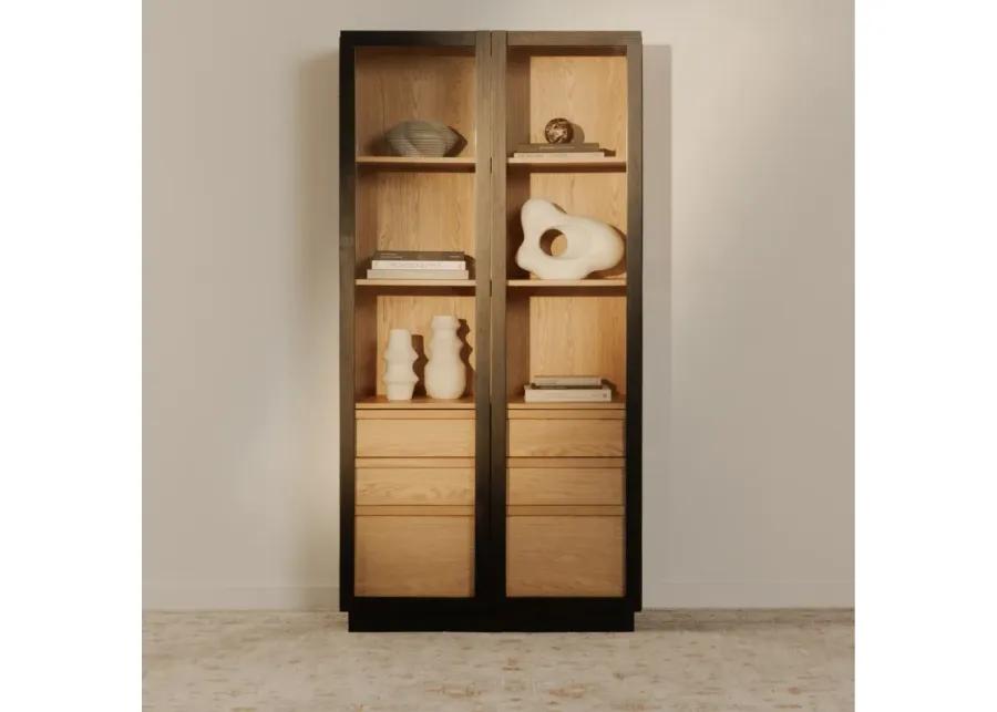 Charlotte Tall Cabinet Black