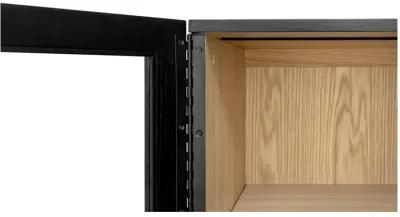 Charlotte Tall Cabinet Black