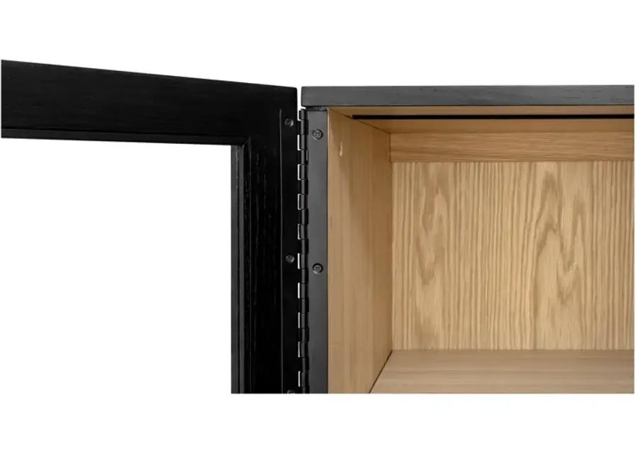 Charlotte Tall Cabinet Black