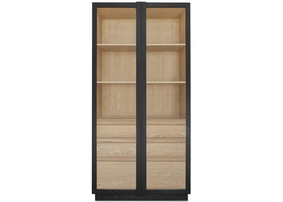 Charlotte Tall Cabinet Black