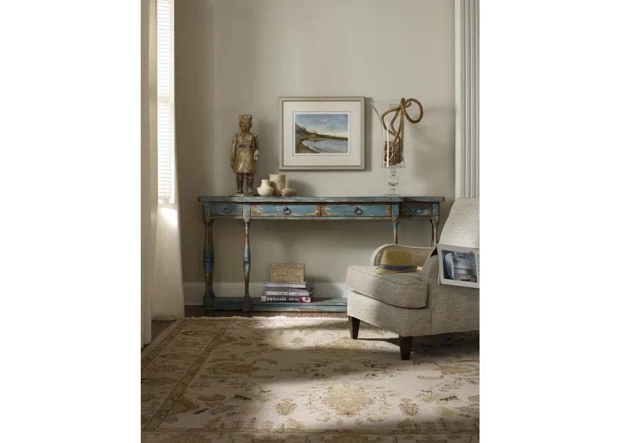 Sanctuary Four-Drawer Thin Console