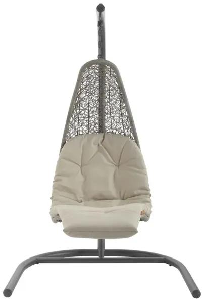 Landscape Hanging Chaise Lounge Outdoor Patio Swing Chair