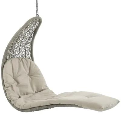 Landscape Hanging Chaise Lounge Outdoor Patio Swing Chair