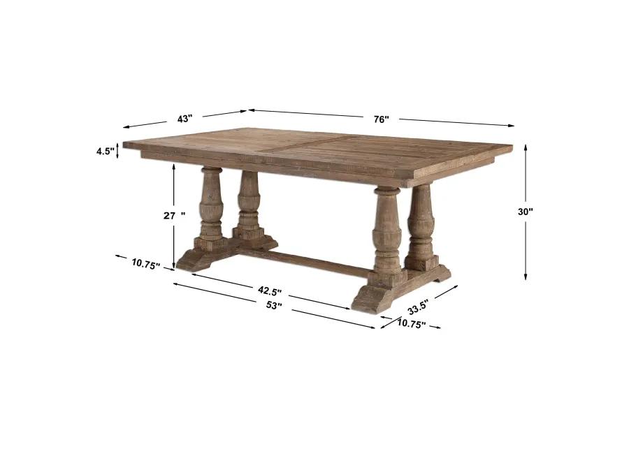  Stratford Salvaged Wood Dining Table