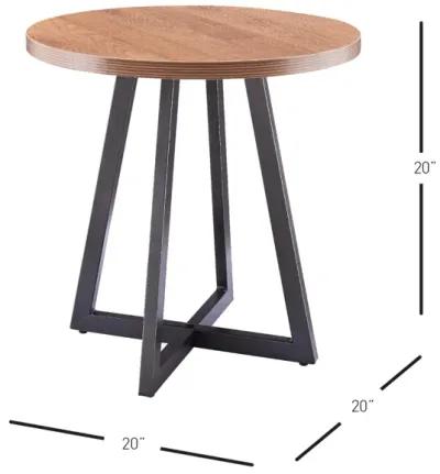 Courtdale Round Side/End table