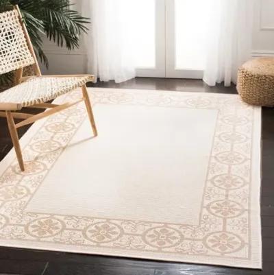 Safavieh BERMUDA 800 Collection BMU815C-5 Ivory / Beige 5'-3" X 7'-6"