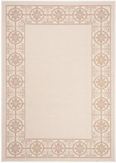 Safavieh BERMUDA 800 Collection BMU815C-5 Ivory / Beige 5'-3" X 7'-6"