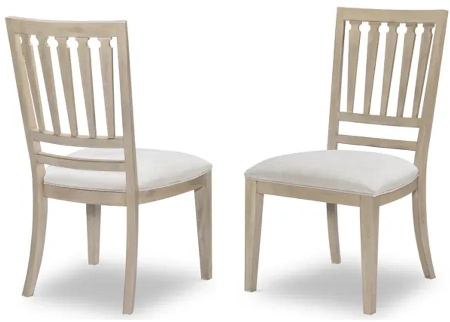 Edgewater (Soft Sand) Chair - Set of 2