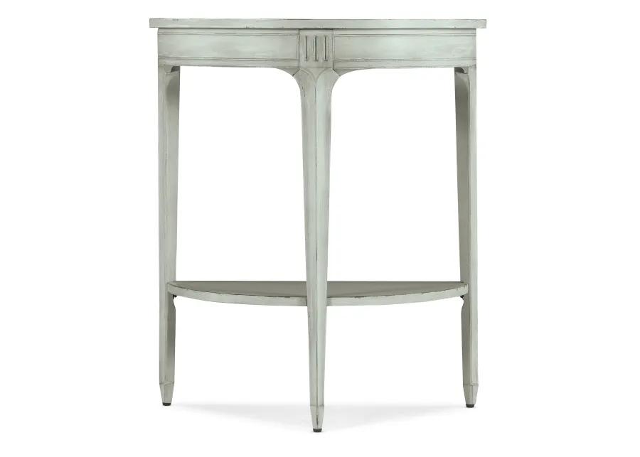 Charleston Demilune Accent Table