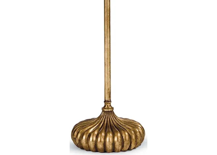 Clove Stem Floor Lamp (Antique Gold Leaf)