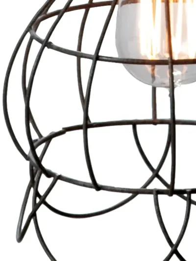 Wire 6" Wide 1-Light Mini Pendant - Oil Rubbed Bronze