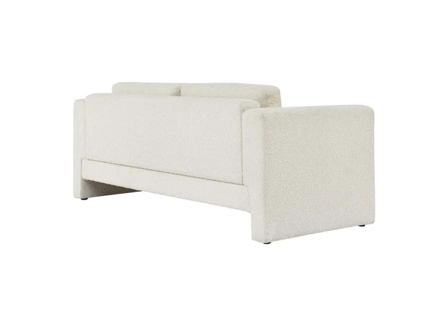 Visible Boucle Fabric Sofa