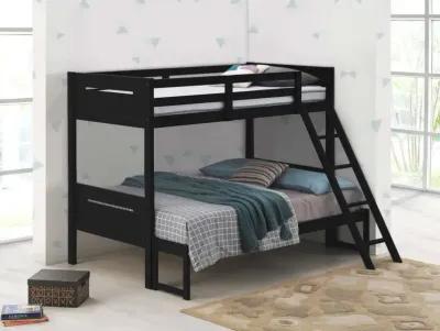 Littleton Twin Over Full Bunk Bed Black