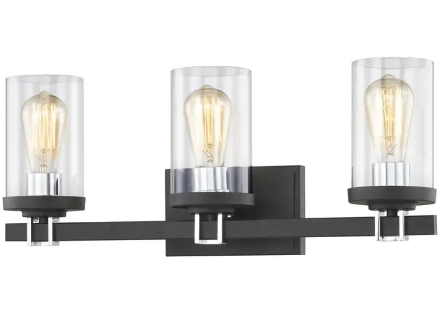 Holdfast 22" Wide 3-Light Vanity Light - Charcoal