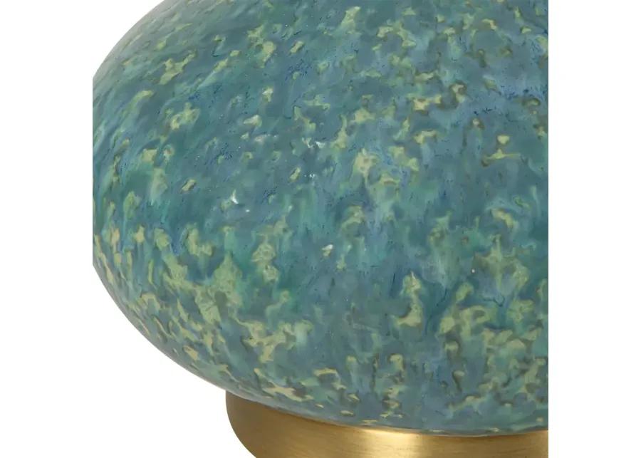 Kaimana Aged Blue Buffet Lamp