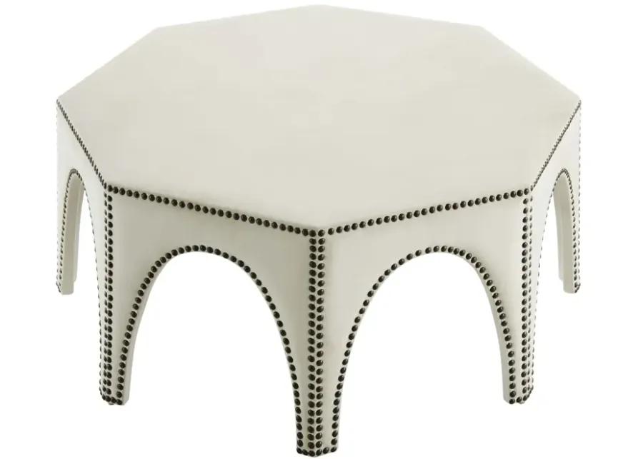 Victory Performance Velvet Ottoman