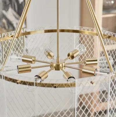 Apfel 8-Light Chandelier by Kosas Home