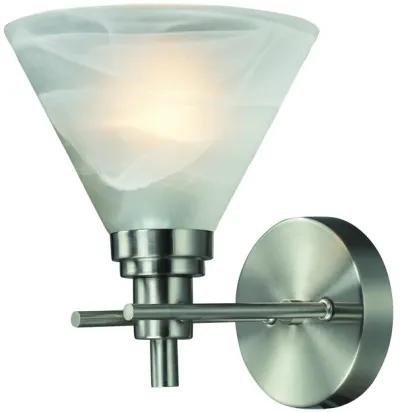 Pemberton 9" High 1-Light Sconce - Brushed Nickel