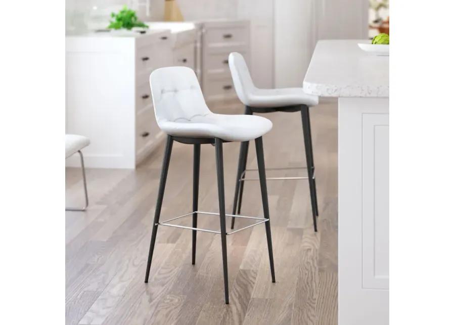 Tangiers Barstool (Set of 2) White