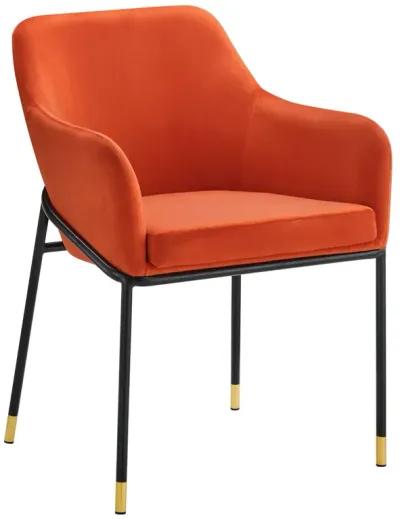 Jovi Performance Velvet Dining Armchair