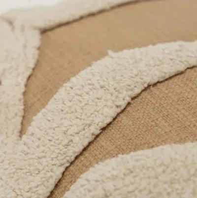 botanical  brown Pillow