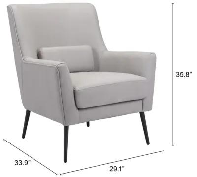 Ontario Accent Chair Gray