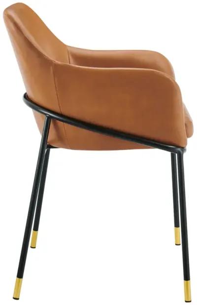 Jovi Vegan Leather Dining Chair Set of 2