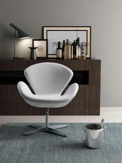 Pori Accent Chair White