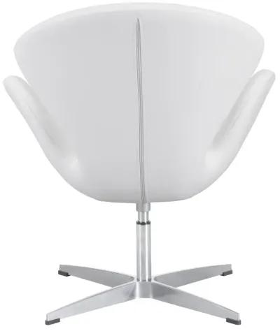 Pori Accent Chair White