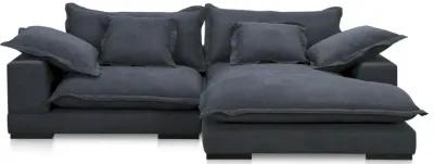 Daydream Sectional Slate Blue