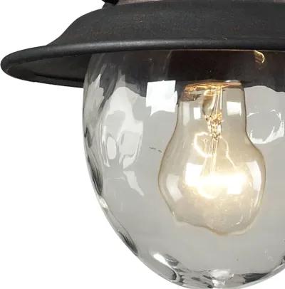 Searsport 8" Wide 1-Light Outdoor Pendant - Weathered Charcoal