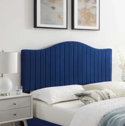 Brielle Channel Tufted Performance Velvet King/California King Headboard