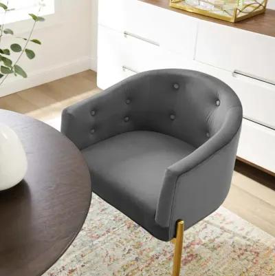 Savour Tufted Performance Velvet Accent Chair