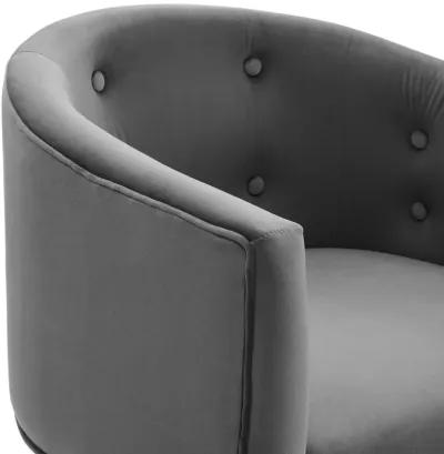 Savour Tufted Performance Velvet Accent Chair