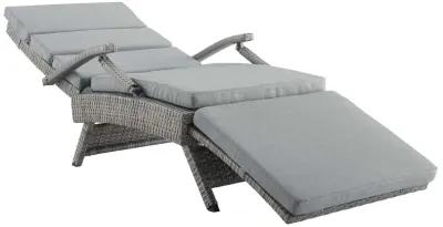 Envisage Chaise Outdoor Patio Wicker Rattan Lounge Chair