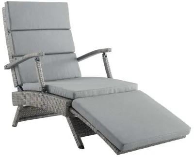 Envisage Chaise Outdoor Patio Wicker Rattan Lounge Chair