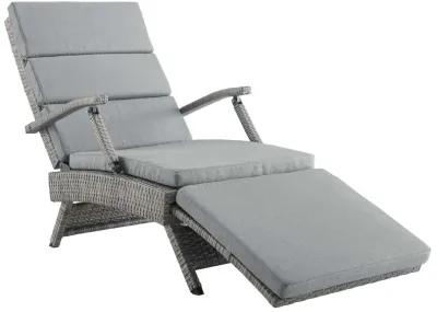 Envisage Chaise Outdoor Patio Wicker Rattan Lounge Chair