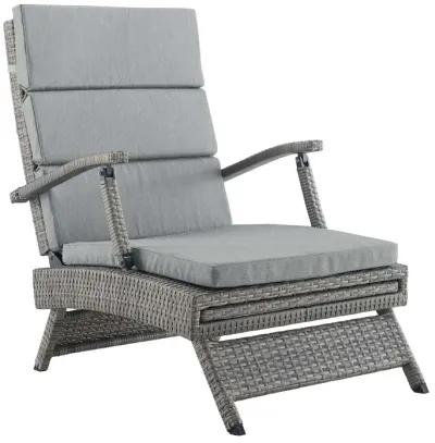 Envisage Chaise Outdoor Patio Wicker Rattan Lounge Chair