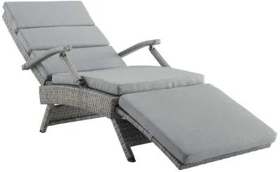 Envisage Chaise Outdoor Patio Wicker Rattan Lounge Chair