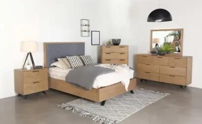 Taylor Upholstered Panel Bed