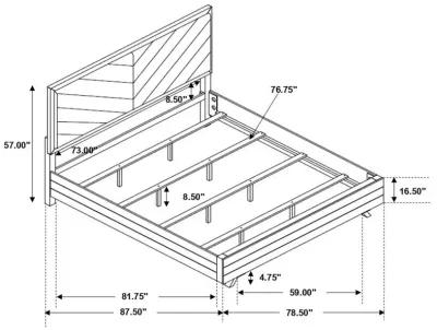 Taylor Upholstered Panel Bed