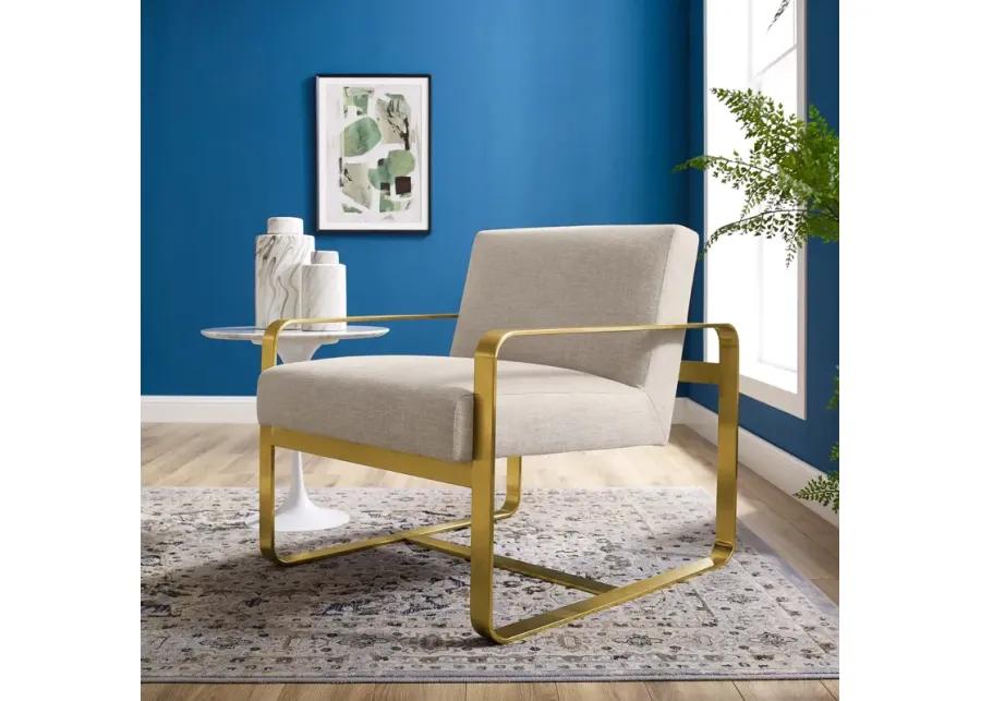 Astute Upholstered Fabric Armchair